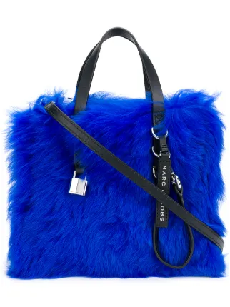 Marc Jacobs The Fur Mini Grind Tote Farfetch Marc Jacobs The Fur Mini Grind Tote