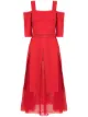 Image 1 of Gloria Coelho off shoulder tulle dress
