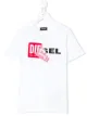 الصورة 1 من Diesel Kids طباعة شعار مقشر تي شيرت