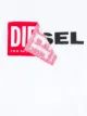 Diesel Kids طباعة شعار مقشر تي شيرت