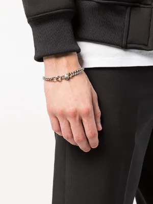 アクセサリー werkstatt munchen bracelet fine skull werkstatt-munchen-m2601-