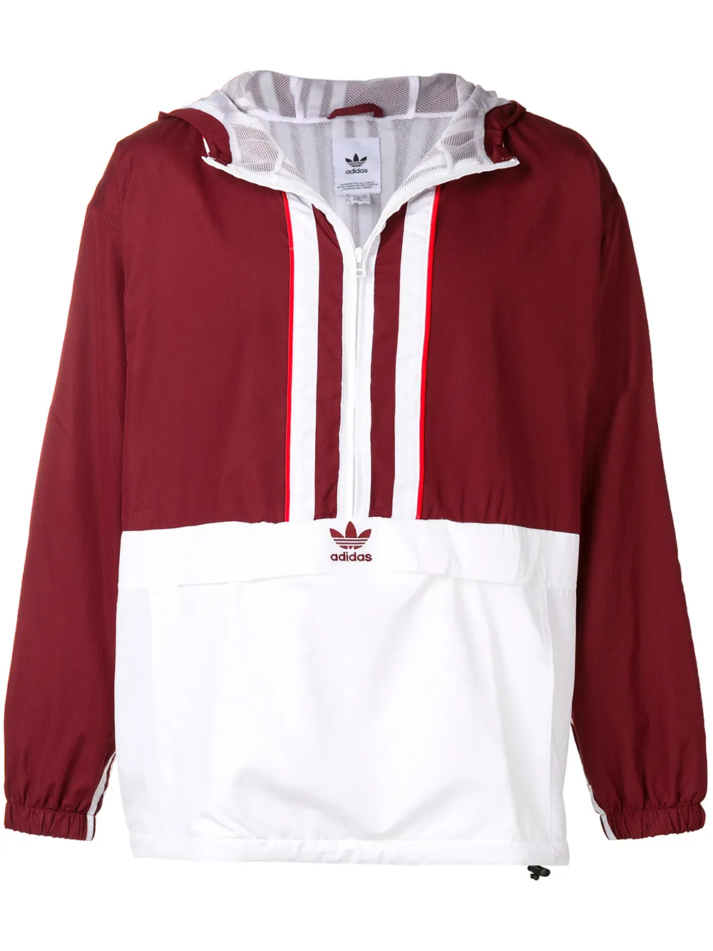 Adidas Authentieke logo-jas Rood
