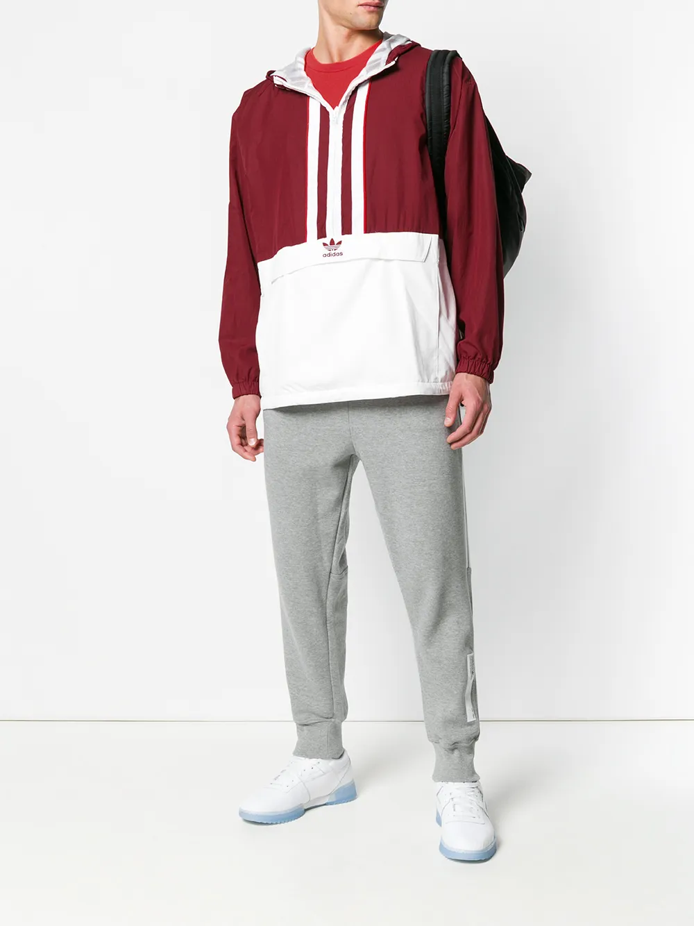 adidas Authentieke logo-jas Rood