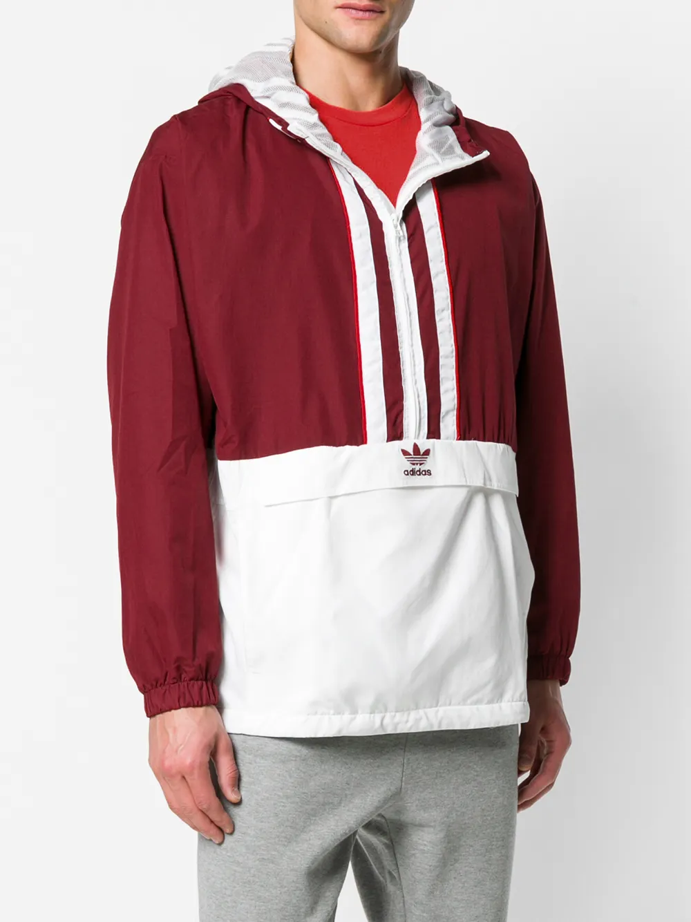 adidas Authentieke logo-jas Rood