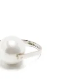 Soludos Stern pearl-embellished ring - Silver