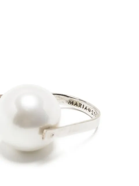 Soludos Stern pearl-embellished ring