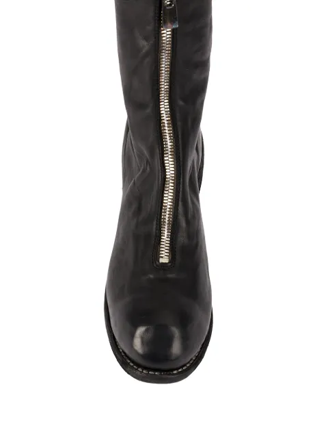 ankle boots front zip