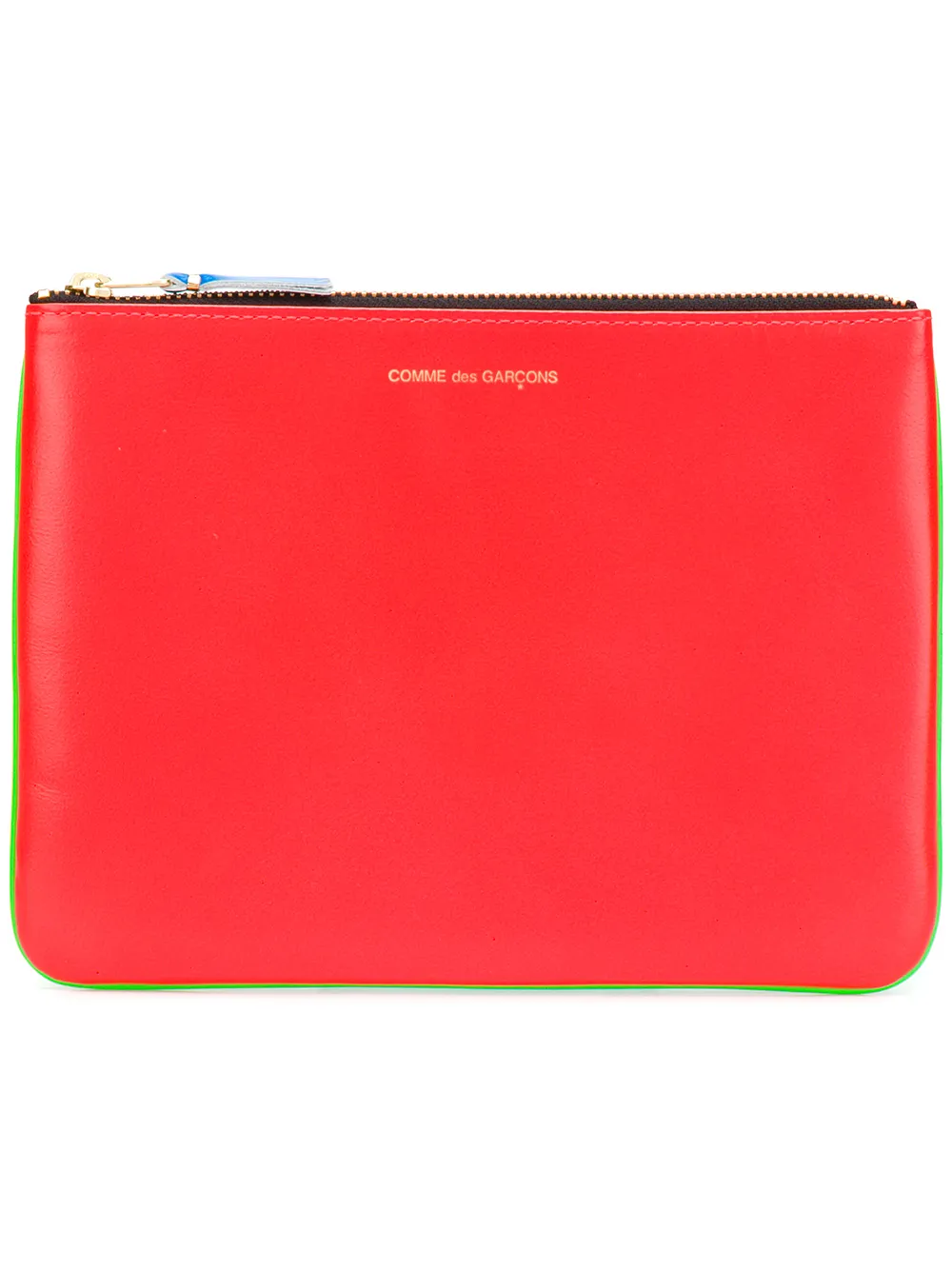 Comme Des Garçons Wallet Pouch con zip - Rosso