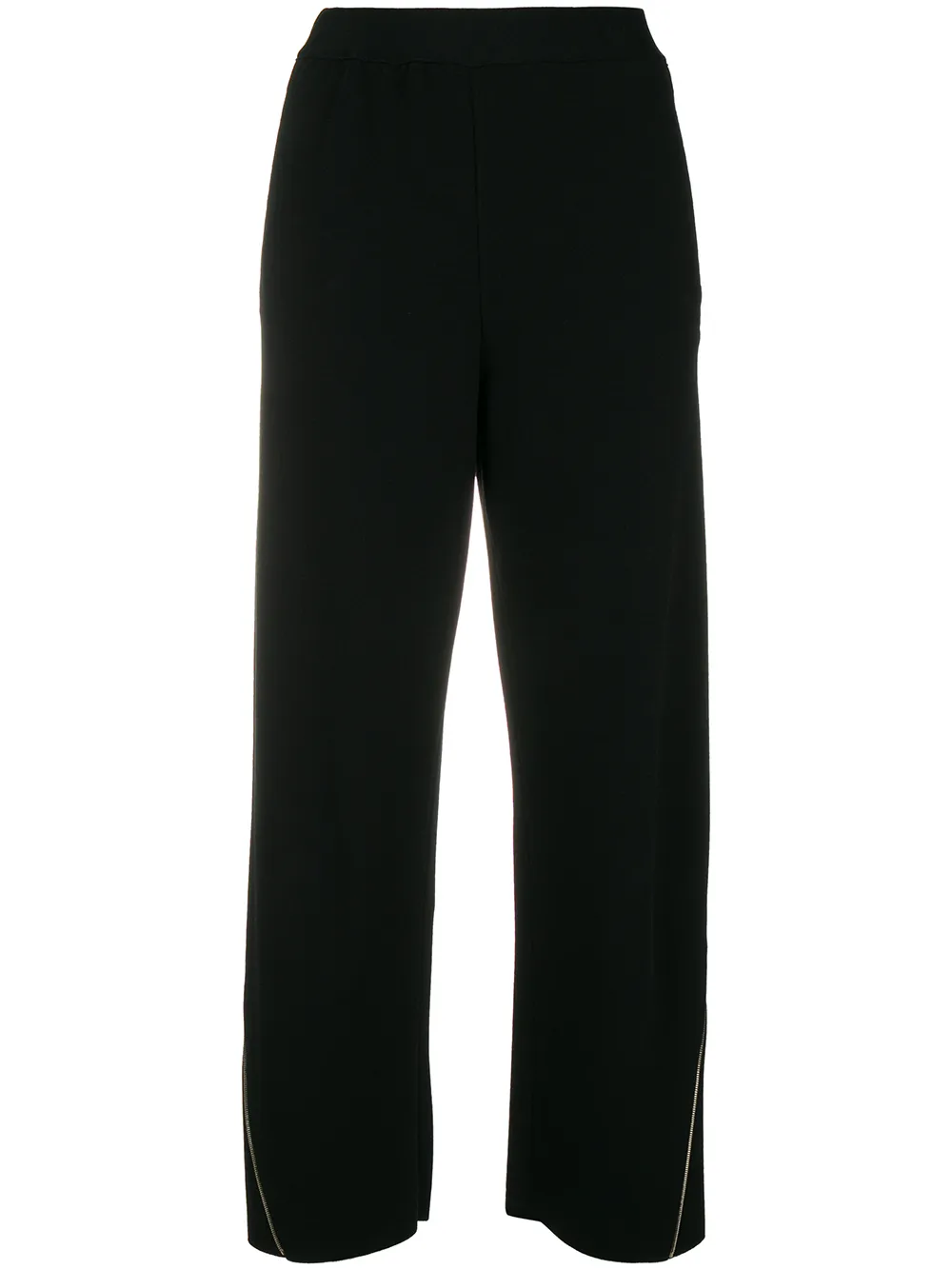 Stella McCartney Hose mit geradem Bein - Schwarz