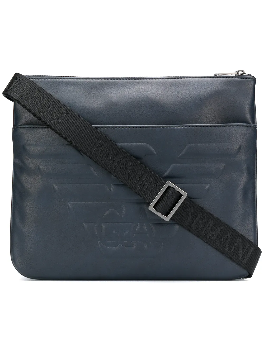 Emporio Armani Maxi logo shoulder bag | Blue | Image 1
