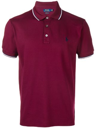 ralph lauren tipped polo shirt