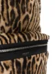 Saint Laurent fur leopard backpack