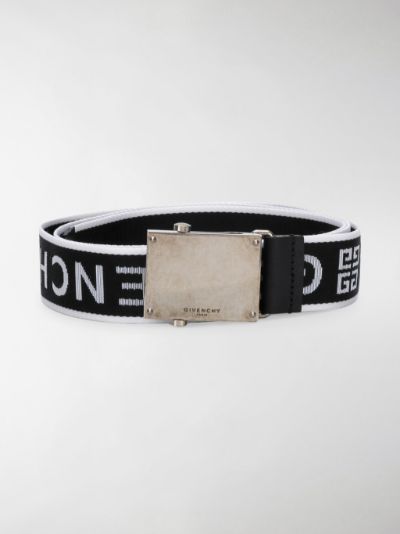 givenchy logo strap belt