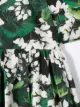 Dolce & Gabbana Kids فستان من الجيرانيوم الأبيض