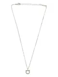 Ferragamo Gancio crystal-embellished necklace - Metallic