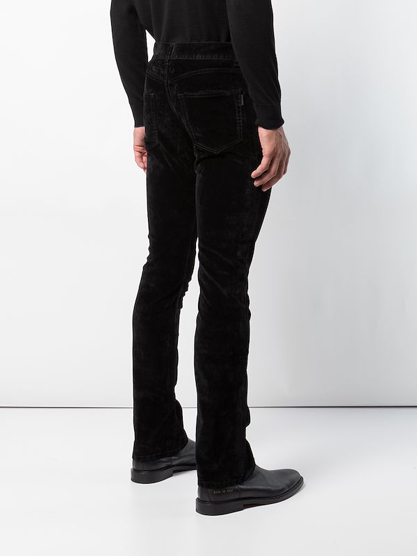 saint laurent bootcut jeans
