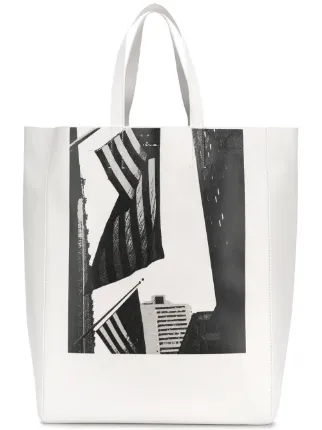 Calvin Klein 205w39nyc X Andy Warhol American Flag Tote Bag Farfetch Calvin Klein 205w39nyc X Andy Warhol American Flag Tote Bag