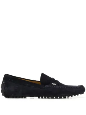 hugo boss driver moccasin