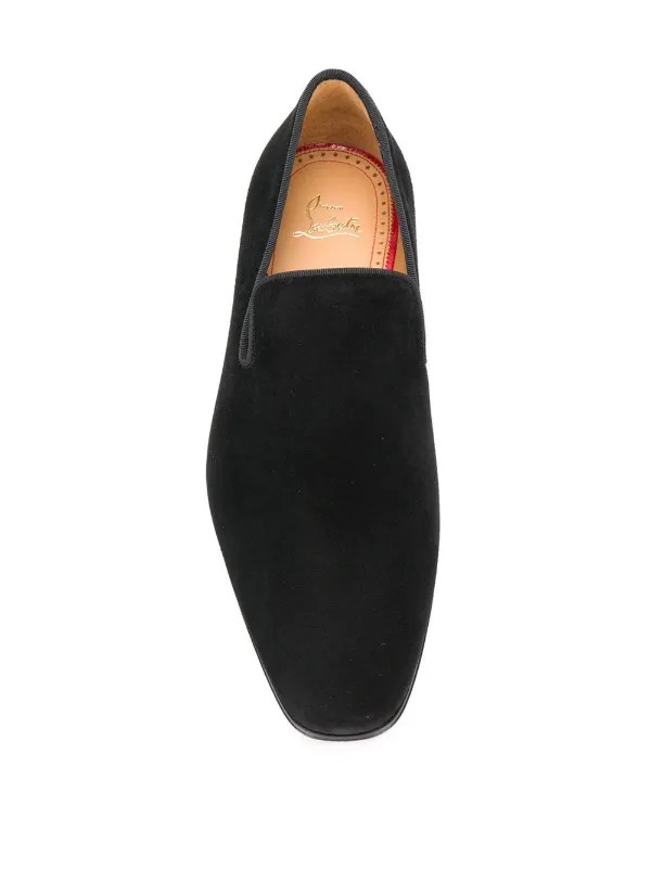 Christian Louboutin Classic slip-on Loafers | Black | FARFETCH