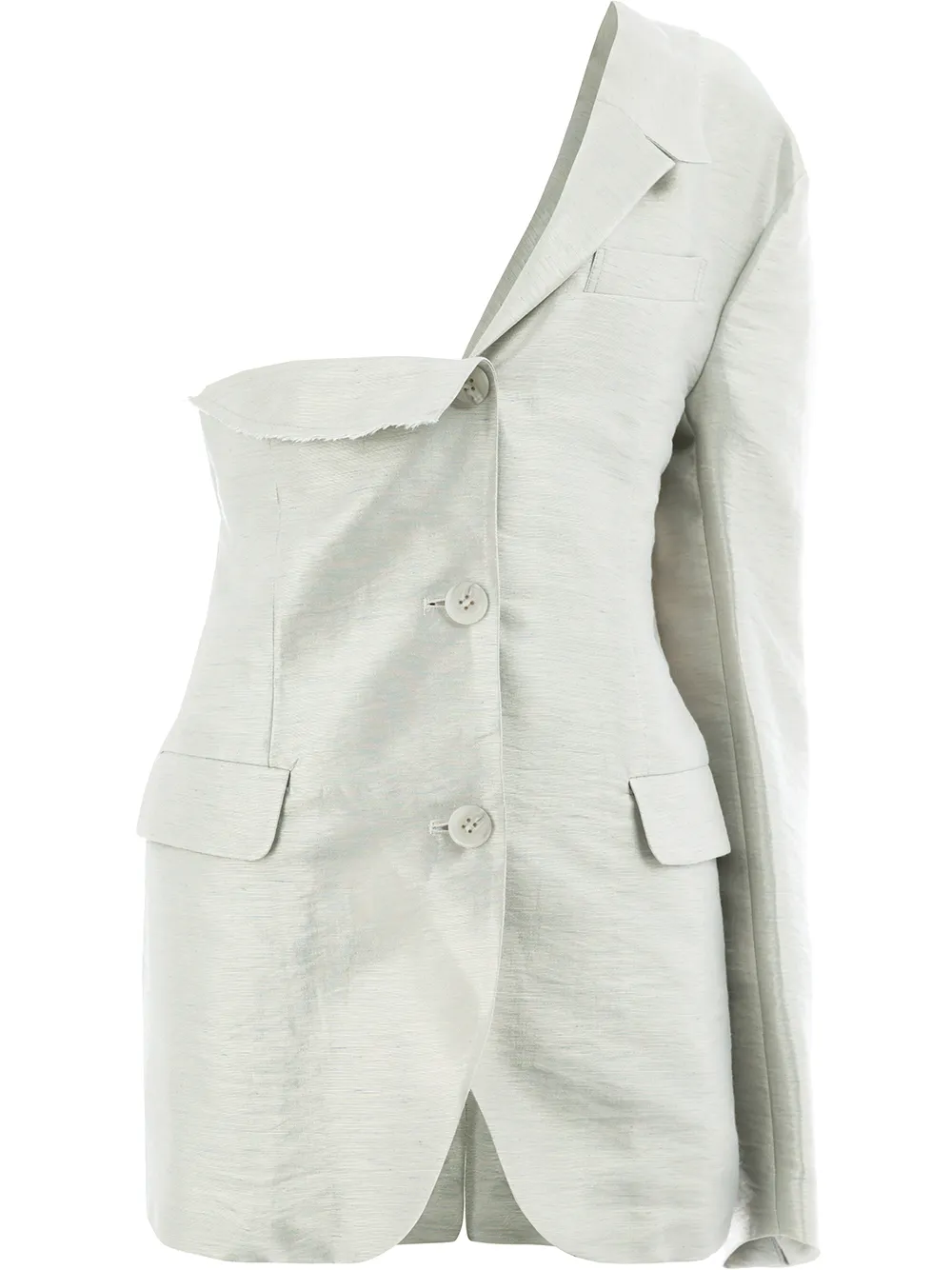 

Moohong one-shoulder jacket - Gris