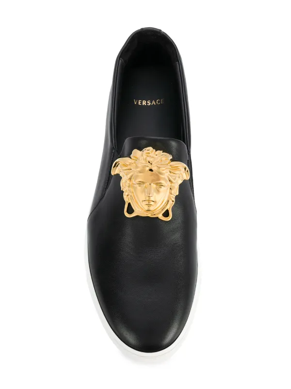 versace loafers medusa