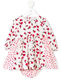 Fleur lady bug print dress