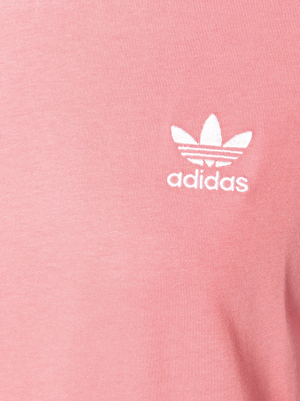 adidas klassiek T-shirt met 3 strepen Roze