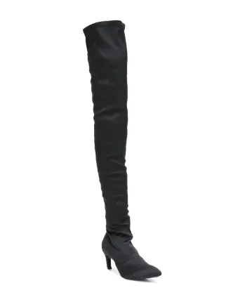 heeled thigh high boots展示图