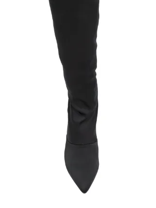 heeled thigh high boots展示图