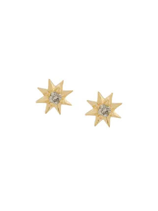 Rachel Jackson Diamond Shooting Star Stud Earrings Farfetch Rachel Jackson Diamond Shooting Star Stud Earrings