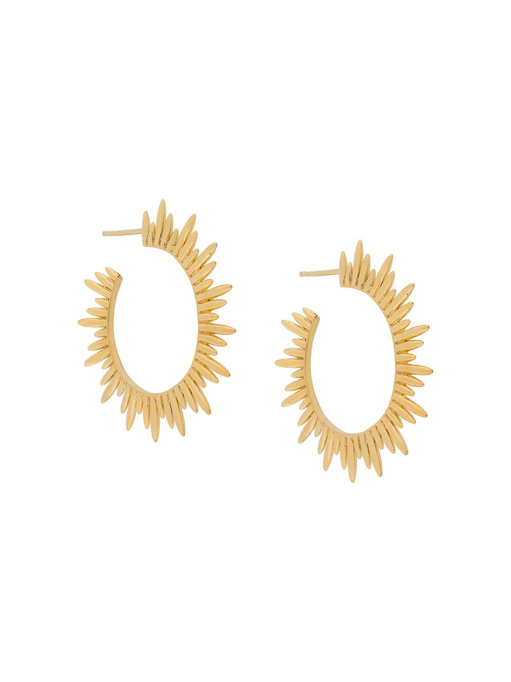 фото Rachel Jackson sunrays hoop earrings