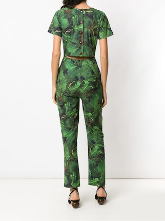 printed Alexa jumpsuit展示图