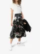 Afbeelding 2 van Alexander McQueen oversized leren sneakers in wit/rosé goud