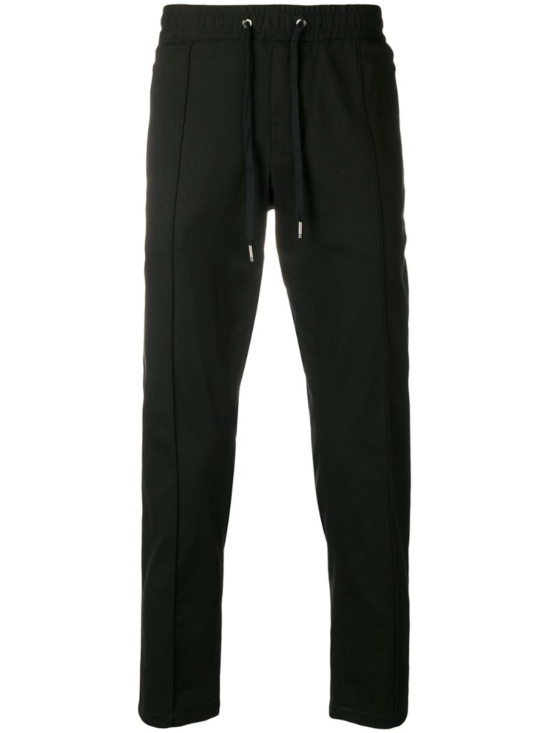 DOLCE & GABBANA FITTED TRACK TROUSERS