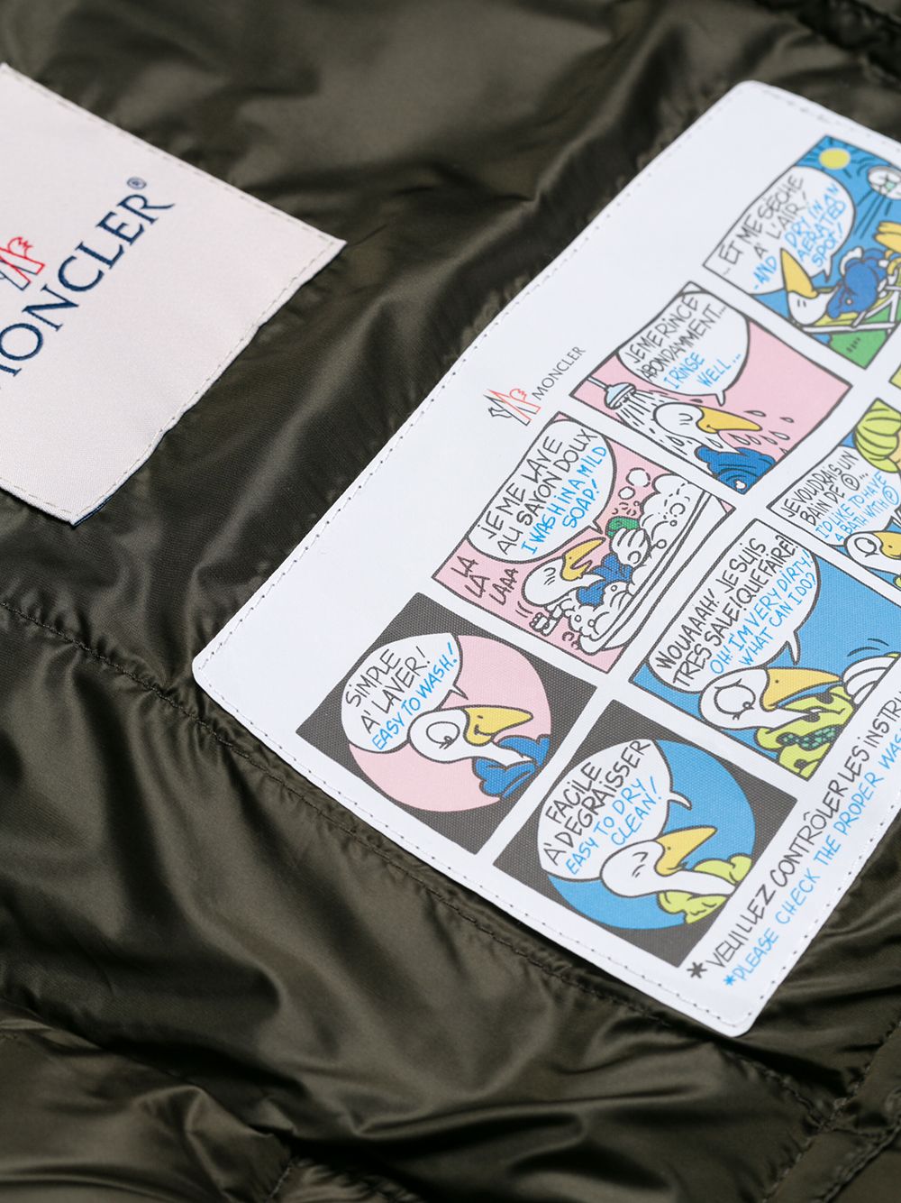 wash moncler jacket