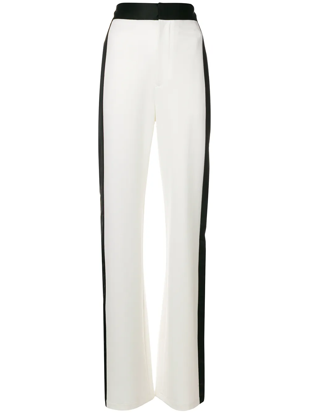 MM6 Maison Margiela サイドストライプ パンツ - ホワイト MM6 Maison Margiela サイドストライプ パンツ - ホワイト