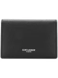 Saint Laurent Paris bi-fold cardholder - Black