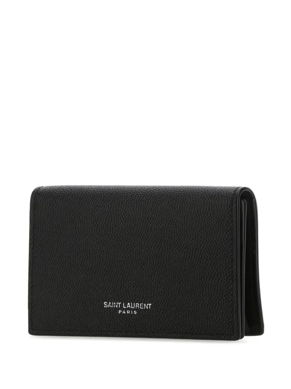 SAINT LAURENT PARIS 二つ折り財布 ブラック Saint Laurent Paris 二つ折り財布 通販 - FARFETCH