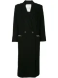 Walk Of Shame single breasted coat - Black