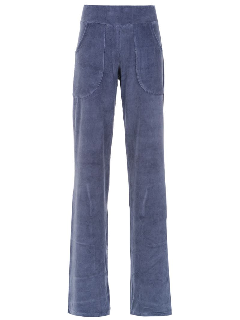 Lygia & Nanny Pear Plush Trousers In Blue