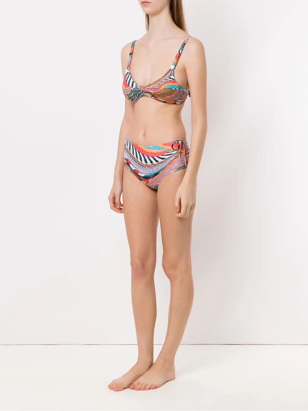 Image 2 of Lygia & Nanny printed Marcela bikini set
