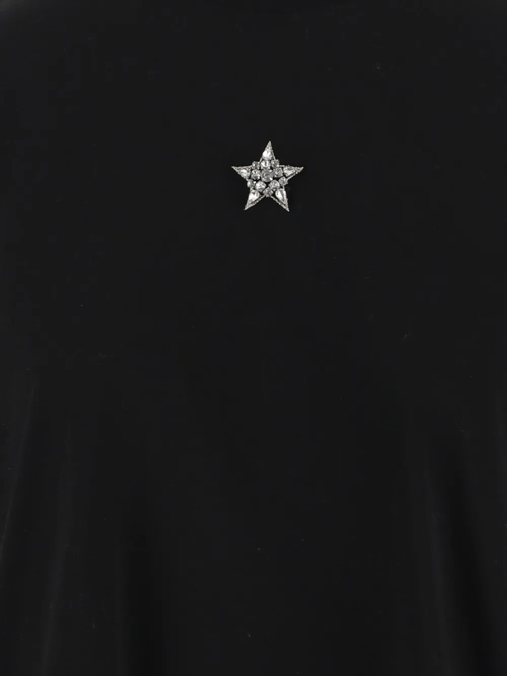  Stella Mccartney T Shirt Mit Stern Print   Schwarz 