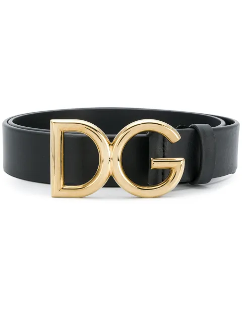 Dolce & Gabbana logo buckle belt