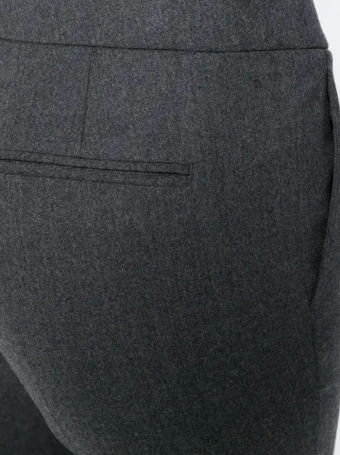 ETRO ETRO CROPPED TAILORED TROUSERS - GREY