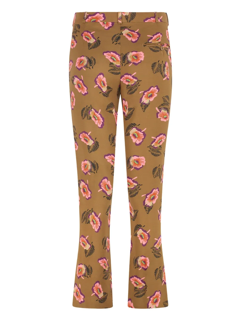 ETRO gebloemde broek - Bruin