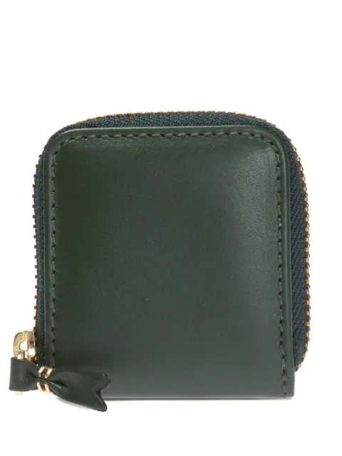 Comme Des Garçons Wallet zip-fastening coin purse