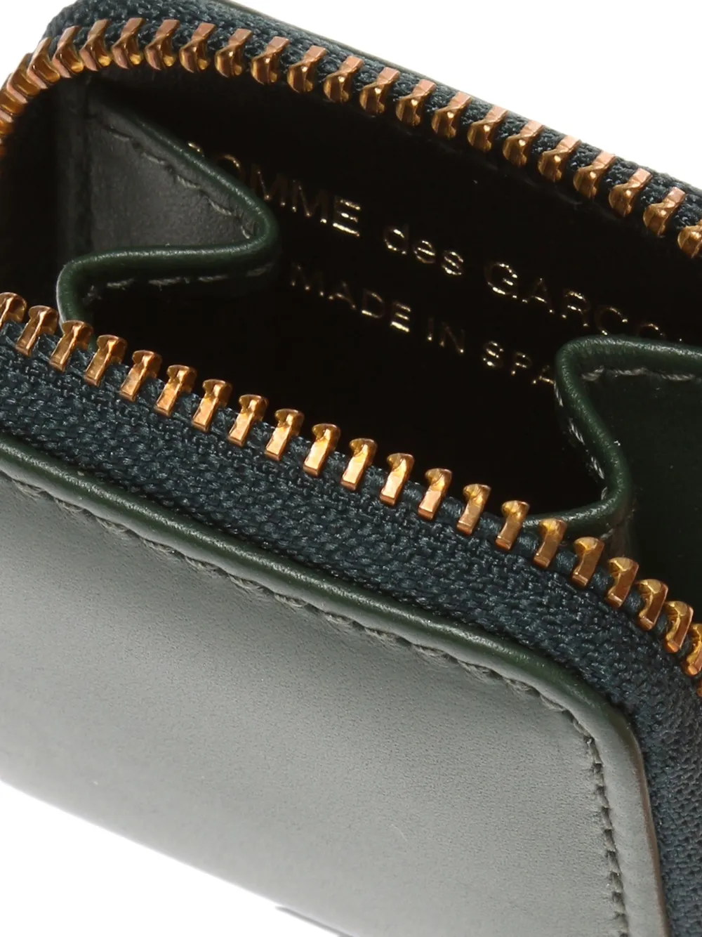 Comme Des Garçons Wallet kleine portemonnee Groen