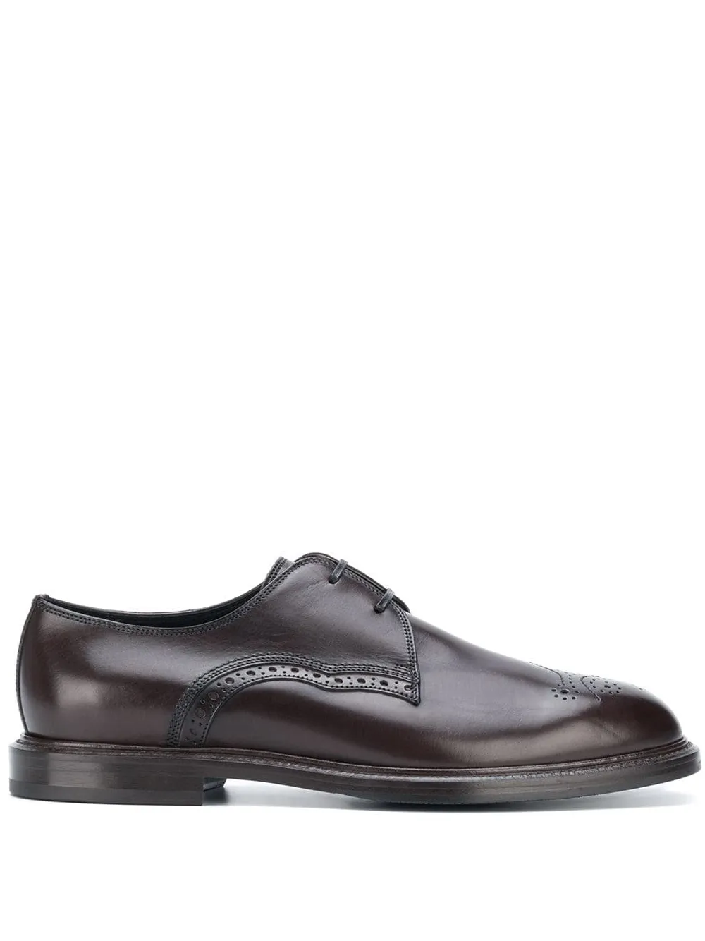 

Dolce & Gabbana perforated Derby shoes - Brown