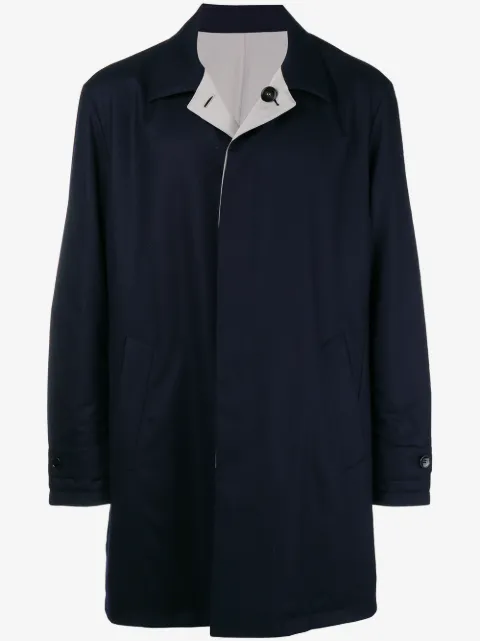 Manzoni 24 boxy single-breasted coat