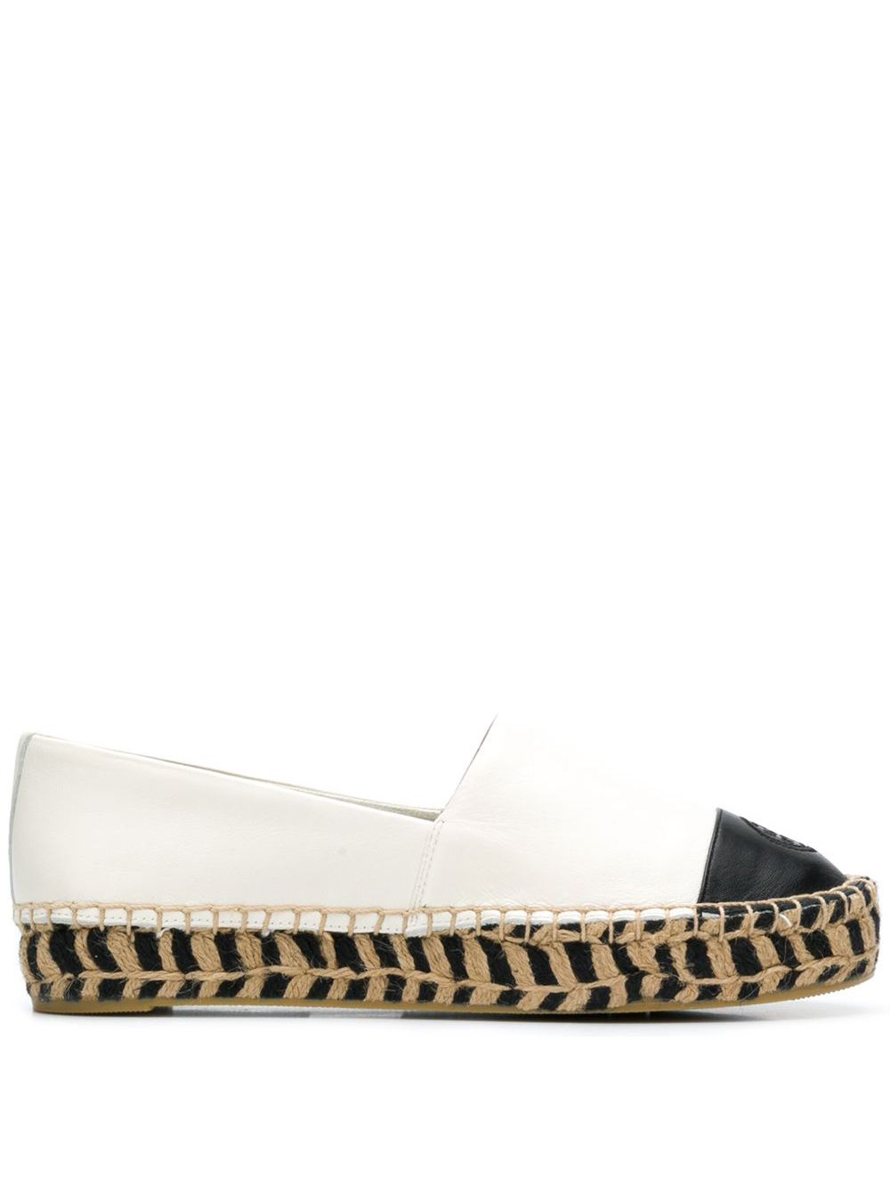 фото Tory Burch colour block platform espadrilles